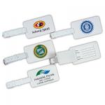 White Luggage Tags , Novelties Deluxe, Corporate Gifts