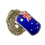 Australian Flag Dog Tag , Novelties Deluxe, Corporate Gifts