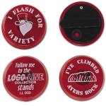 Red Flashing Bage, Novelties Deluxe, Corporate Gifts