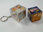 Clear Cube Keyring Box, Magic  Cubes, Corporate Gifts