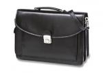 Metal Clasp Leather Case, Leather Bags, Corporate Gifts