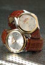 Leather Band Gold Watch,Corporate Gifts
